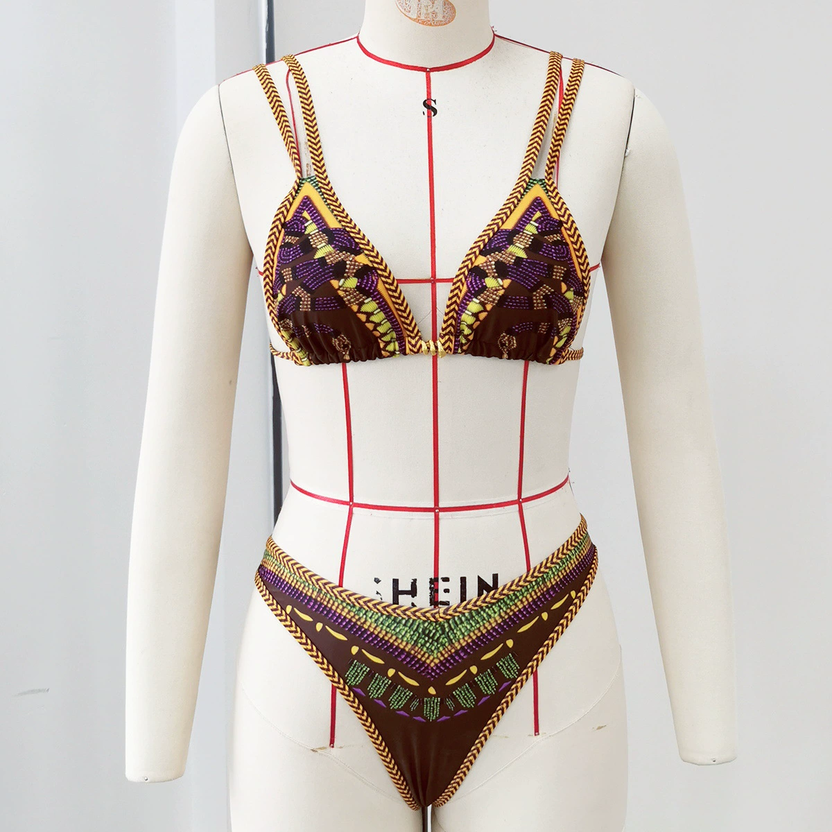 Halter Triangle Bikini Set view 6