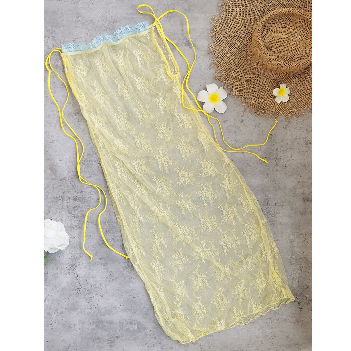 Yellow skirt