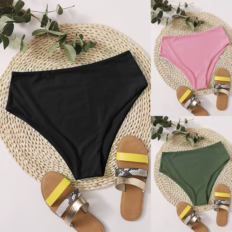 Women’s High-Cut Triangle Bikini Bottoms
