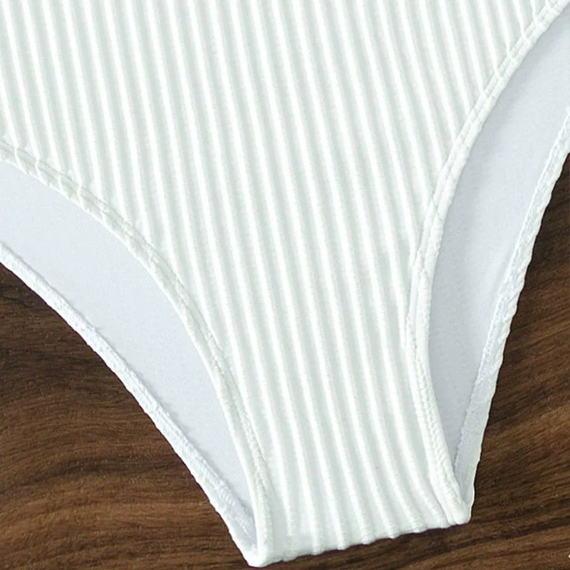 High Waist Triangle Bikini Bottom view 4