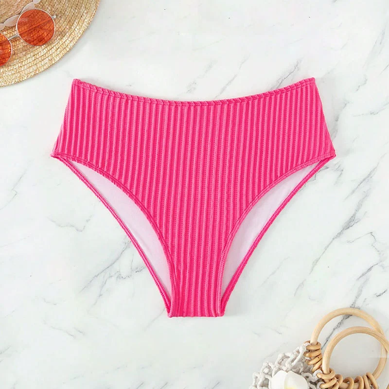 High Waist Triangle Bikini Bottom view 7