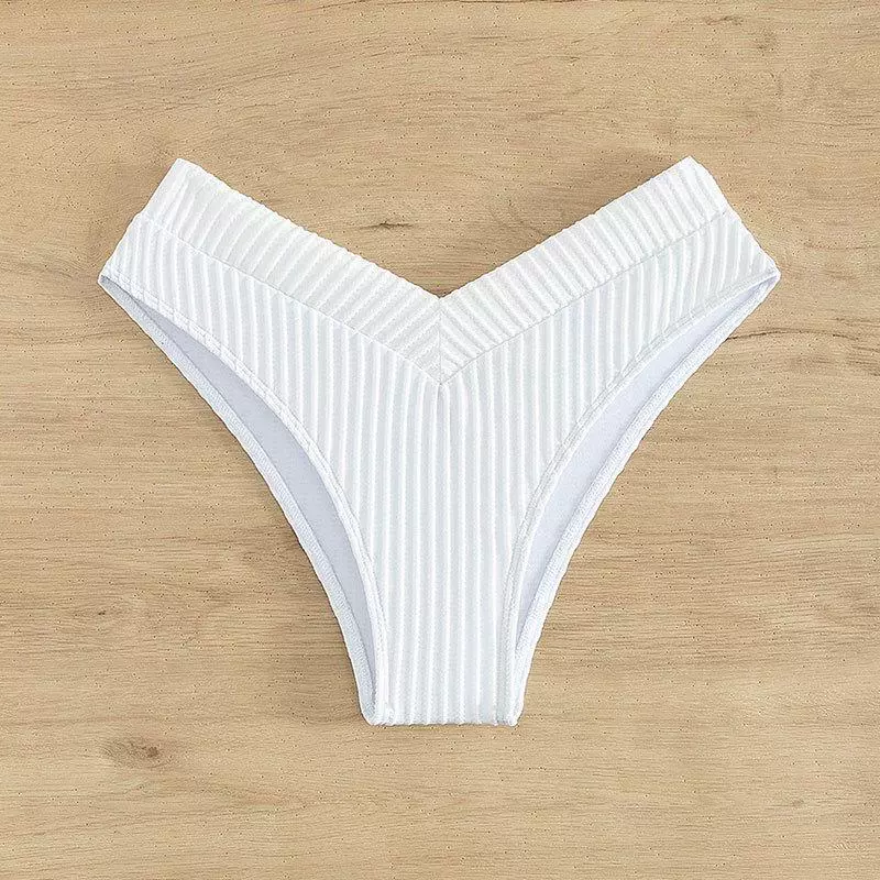 V-Cut High-Leg Bikini Bottom view 3