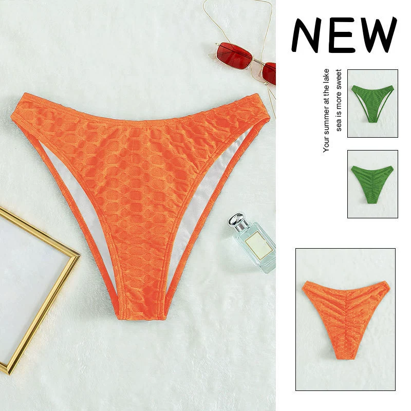 Women’s High Cut Cheeky Bikini Bottom