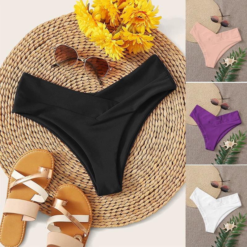 Women’s V-Cut High-Cut Bikini Bottom