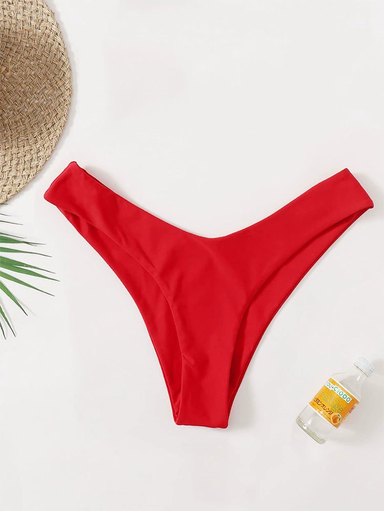 Women's V-Cut High-Leg Bikini Bottom view 8