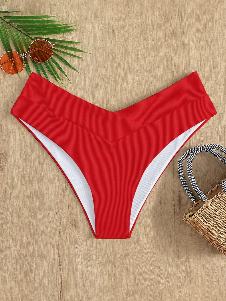 V-Waist High-Cut Bikini Bottom view 6