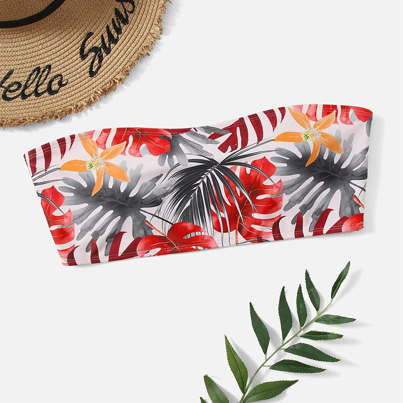 Women’s Strapless Bandeau Bikini Top