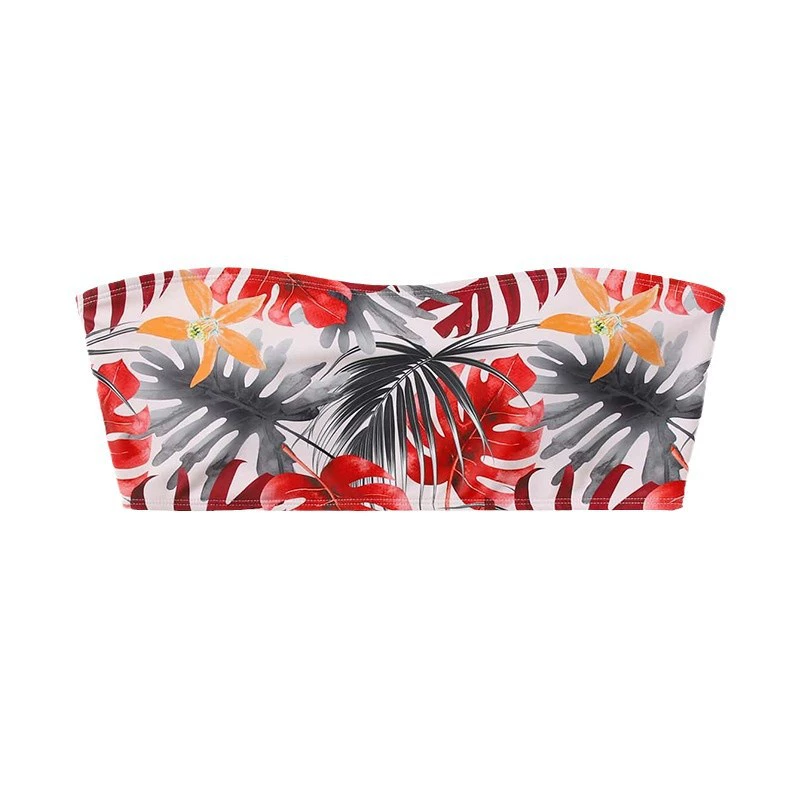 Women's Strapless Bandeau Bikini Top view 5