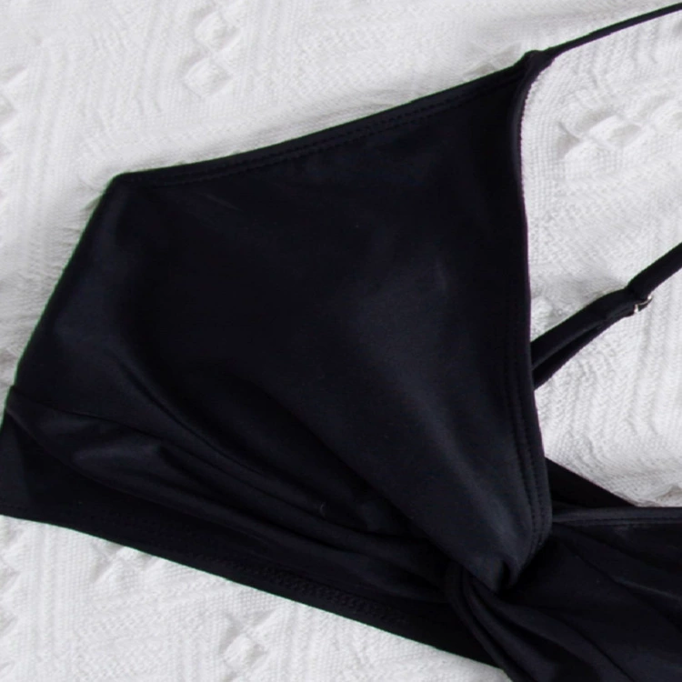 Twist Front Bikini Top with Adjustable Straps view 3