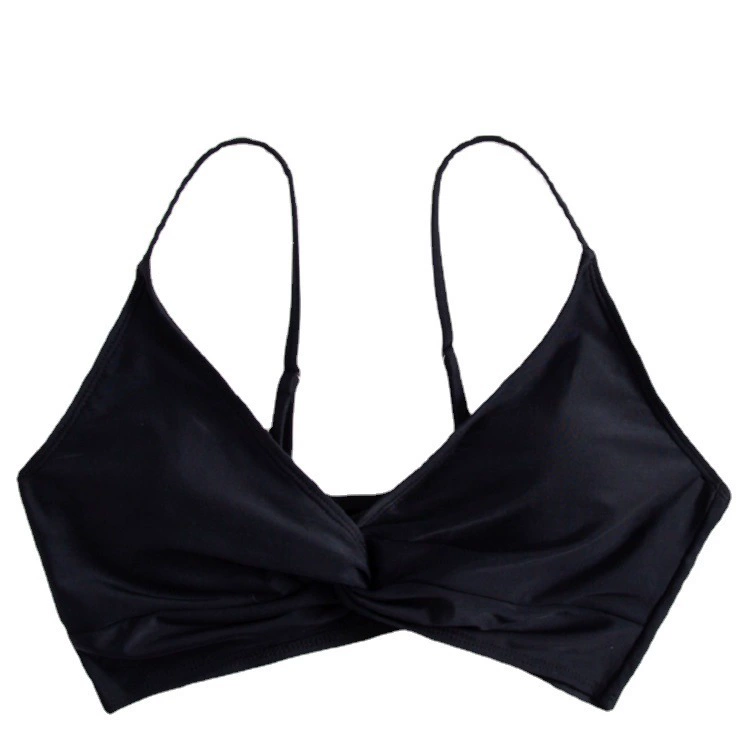 Twist Front Bikini Top with Adjustable Straps view 5