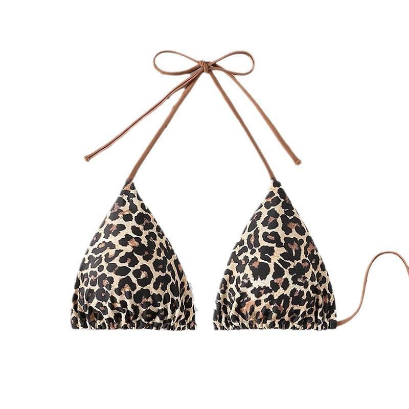 Women's Triangle String Bikini Top view 5