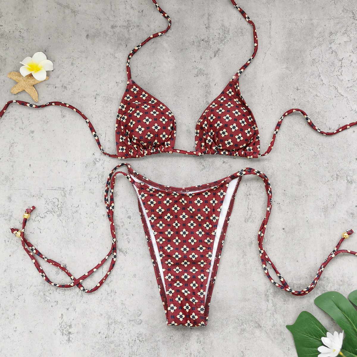 Red bikini
