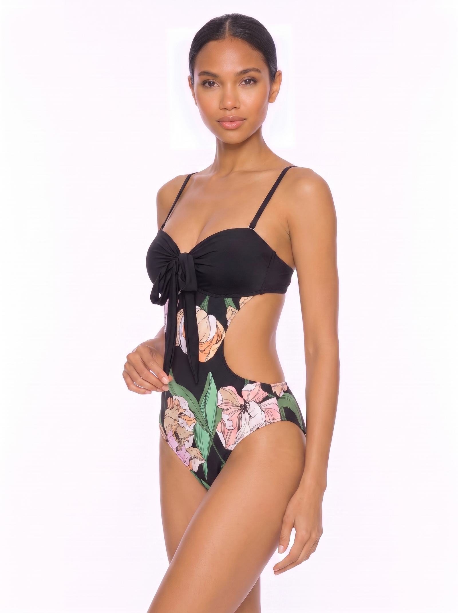 Tie-Front Underwire Monokini