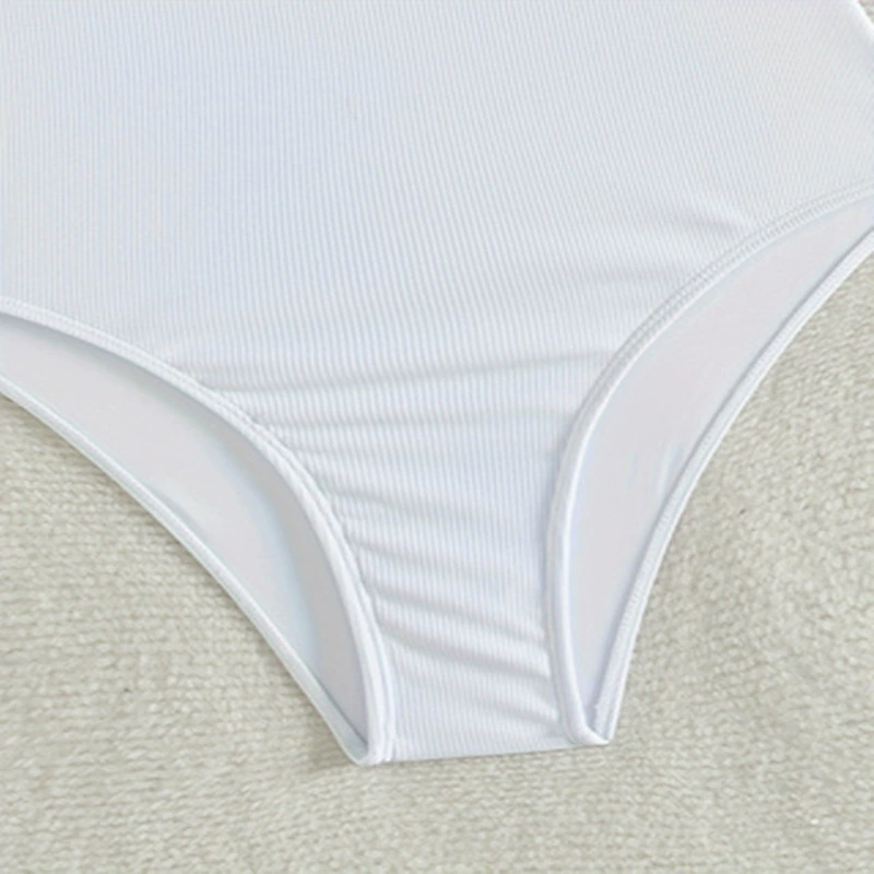 Women's One Shoulder Bow Knot One Piece Swimsuit view 4