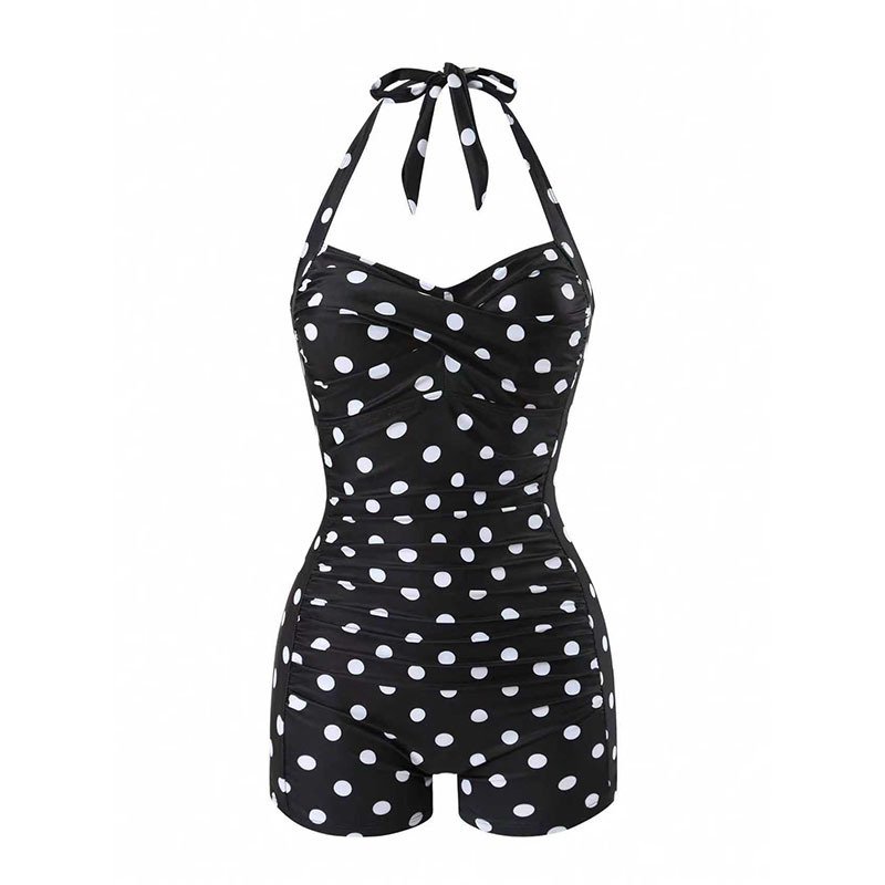 Black Polka Dot