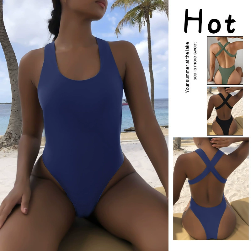 Women’s Cross Back One-Piece Swimsuit