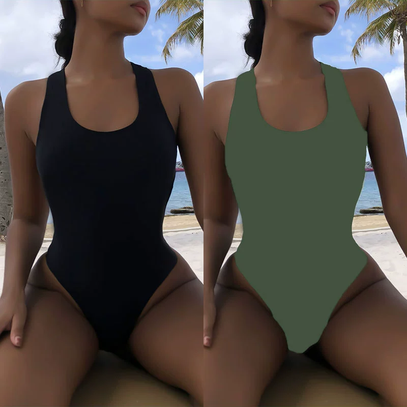 Women’s Cross Back One-Piece Swimsuit
