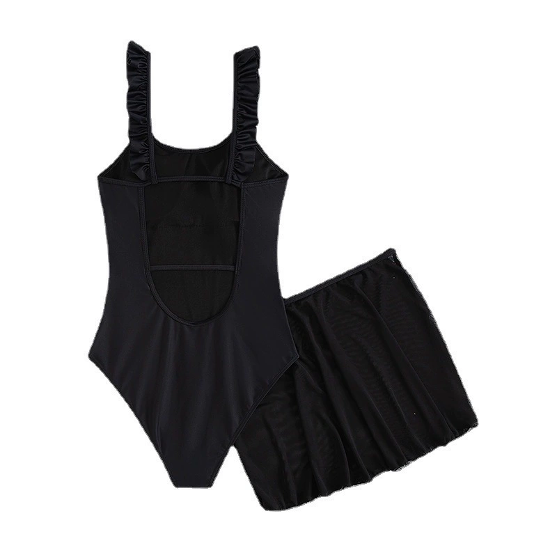 Ruffled Strap Skirted One-Piece Swimsuit view 5