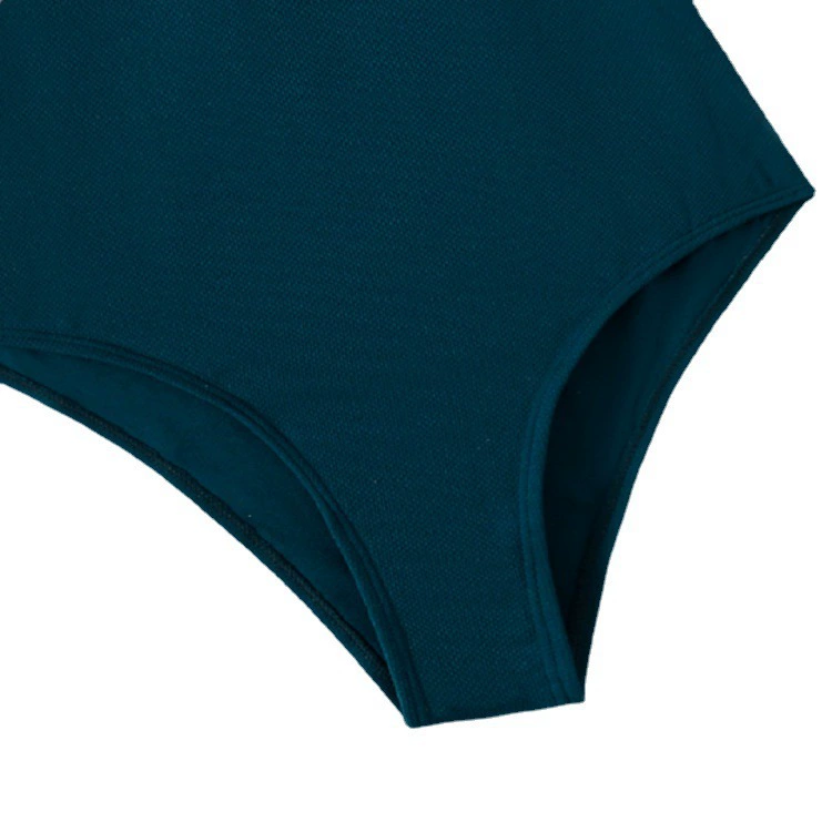 Women's Halter V-Neck One-Piece Swimsuit view 5