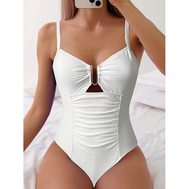 U-neck White