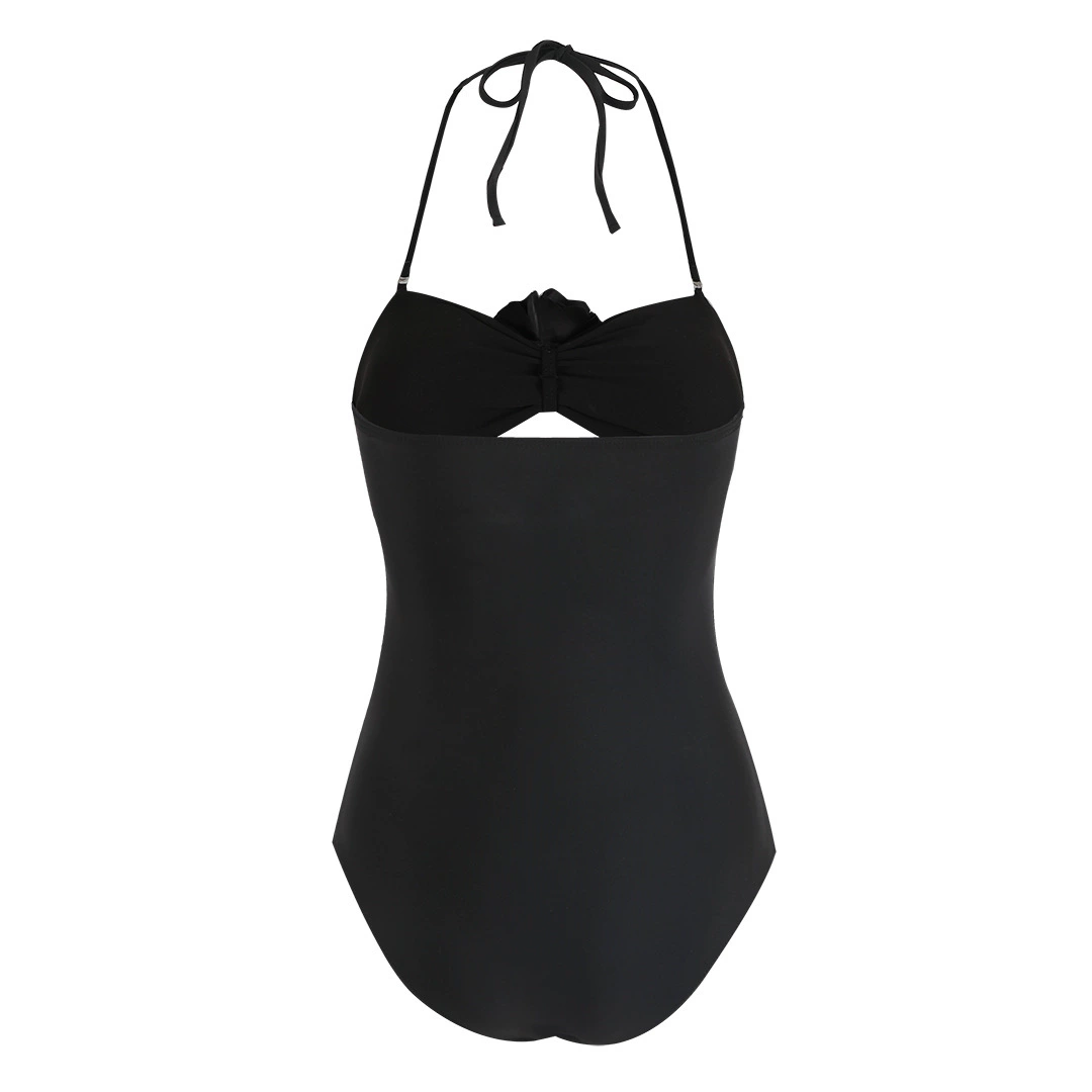 One-Piece Swimsuit and Skirt Set view 4