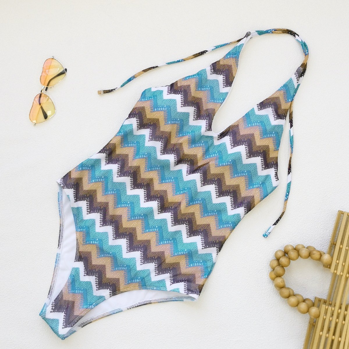 Blue/Brown Stripe