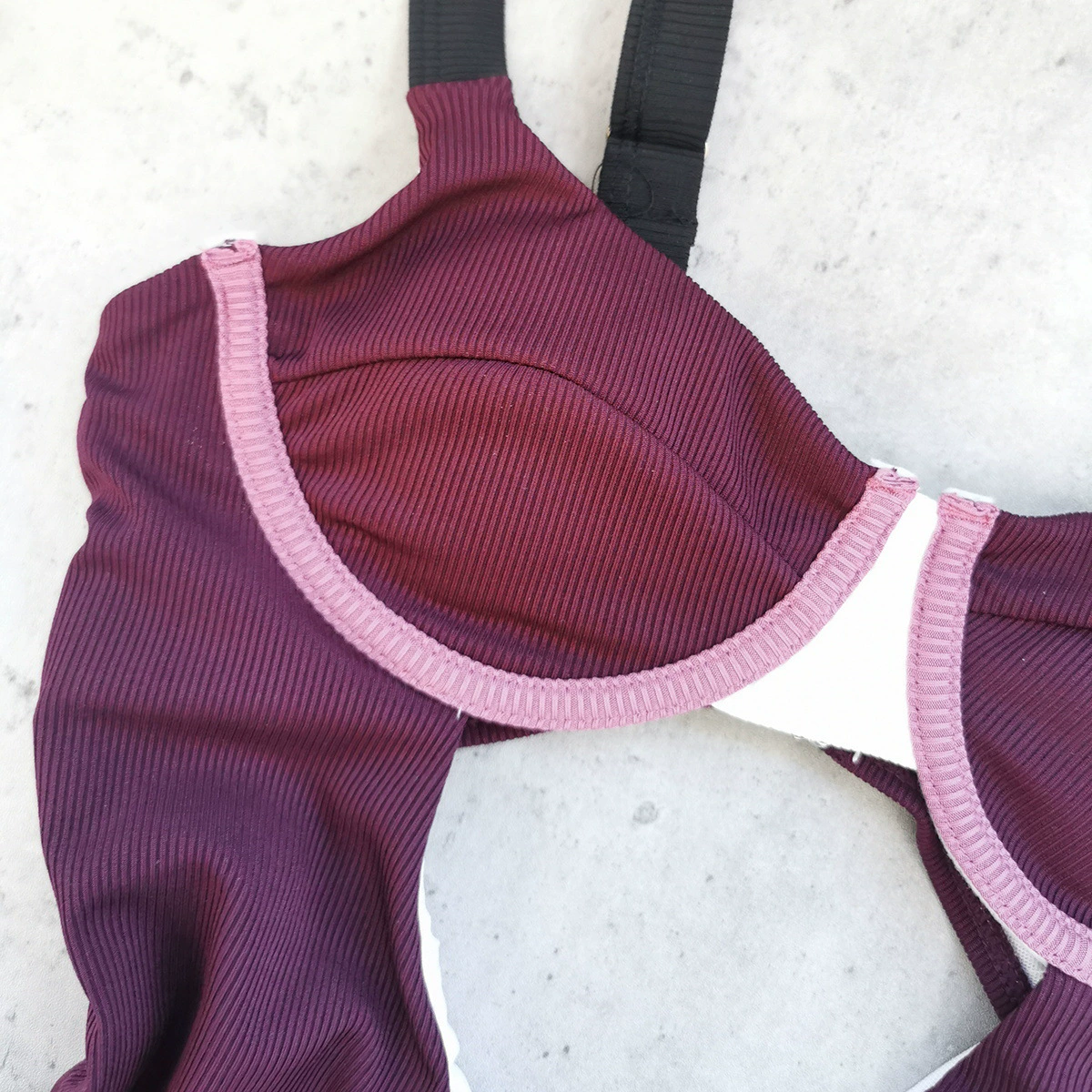 Cutout One-Piece Swimsuit with Adjustable Straps and High Cut view 3