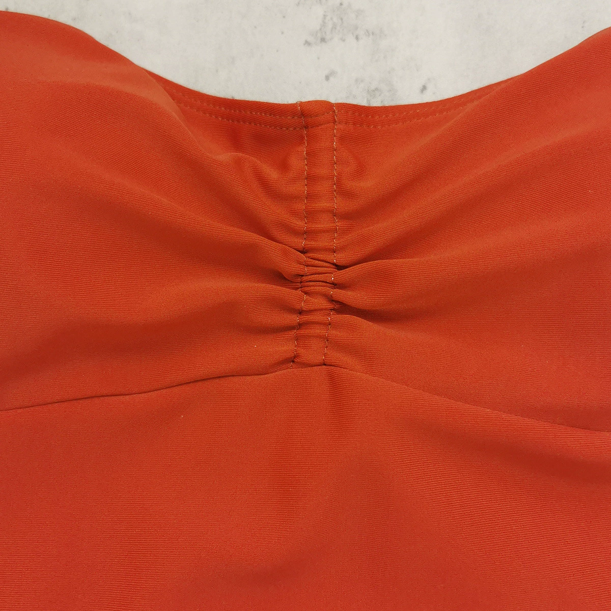 Bandeau Halter One-Piece Swimsuit with Waist Ring view 3