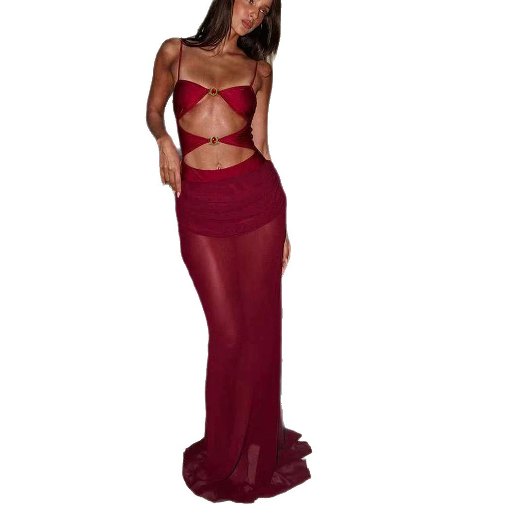 Cutout One-Piece Swimsuit with Skirt view 5