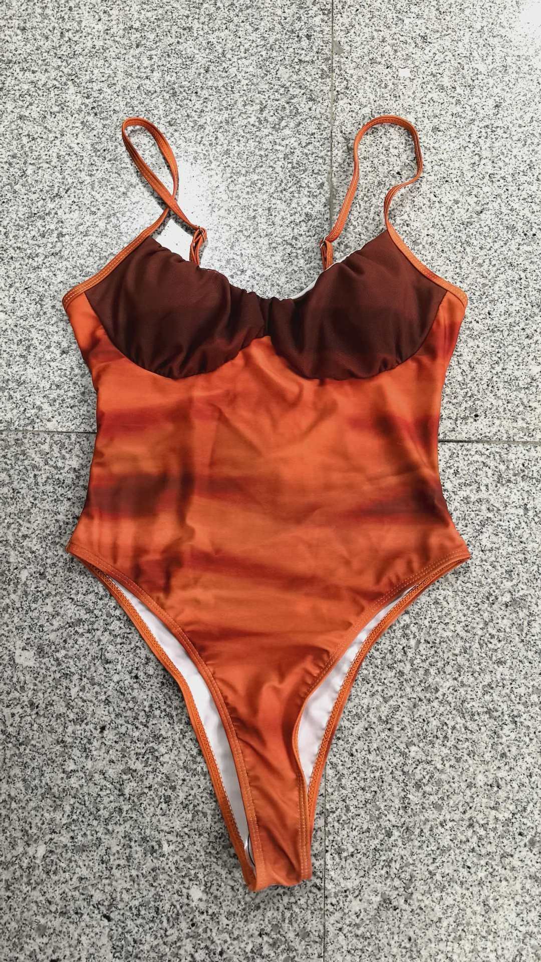 Orange One-Piece