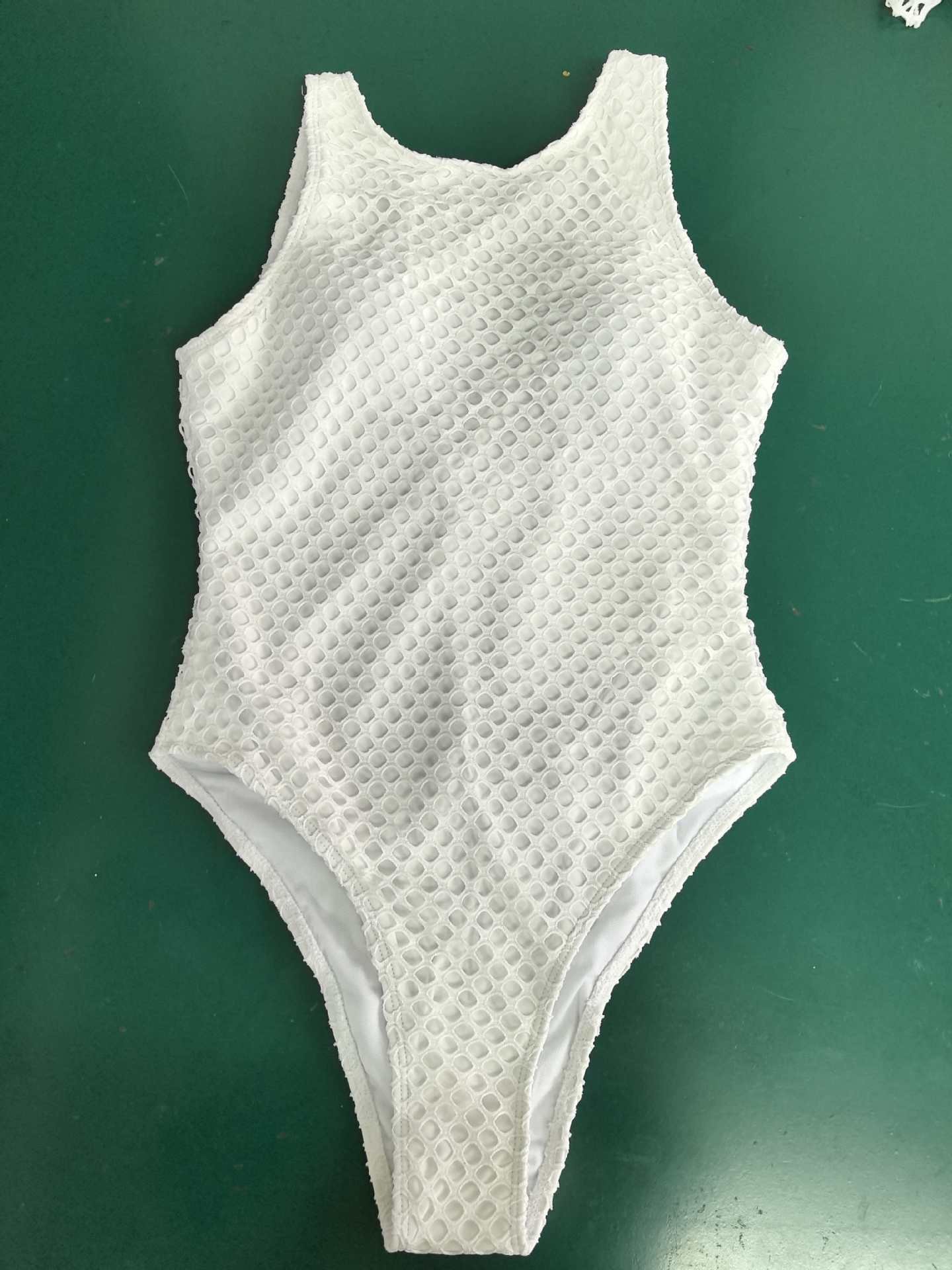 White swimsuit