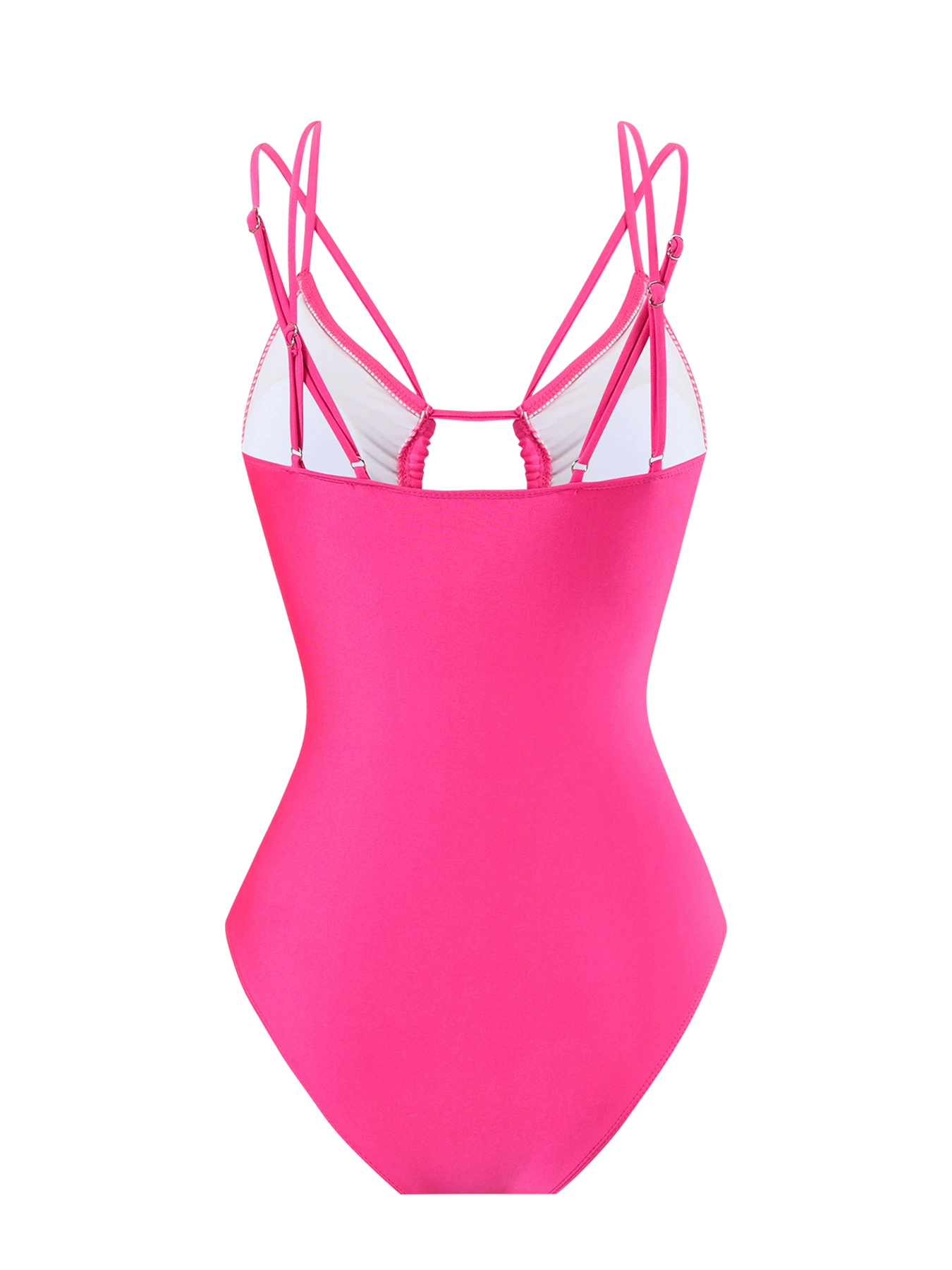 One-Piece Swimsuit and Tiered Maxi Skirt Set view 5