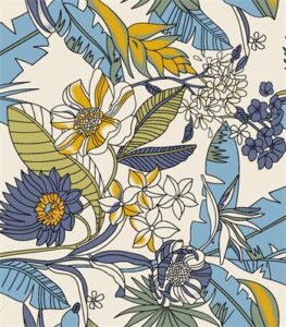 Floral preset print 19163