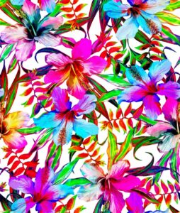Floral preset print 19268