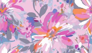 Floral preset print 19424