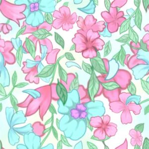 Floral preset print 19464