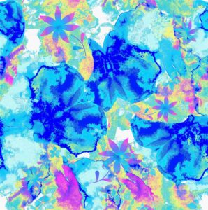 Floral preset print 19635