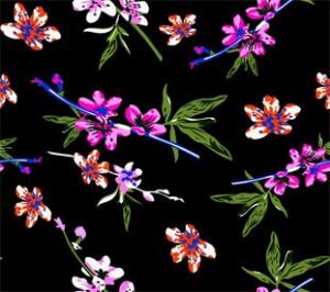 Floral preset print 19861