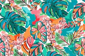 Floral preset print 19862