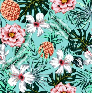 Floral preset print 19915