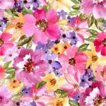 Floral preset print 19969