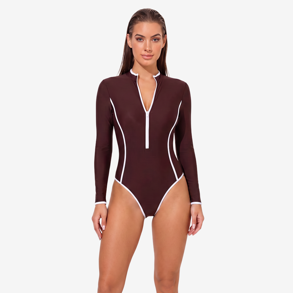 Sports one-piece swimsuit