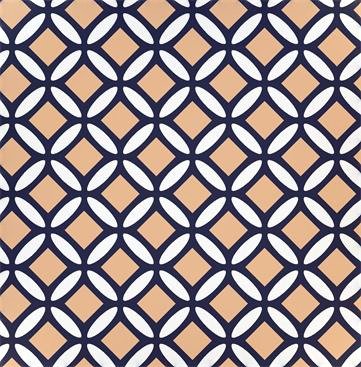 Geometric preset print 19430