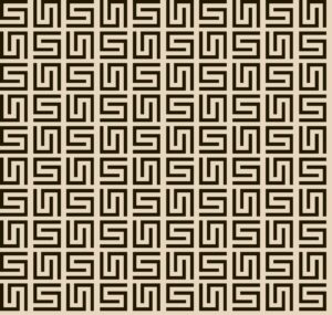Geometric preset print 19446
