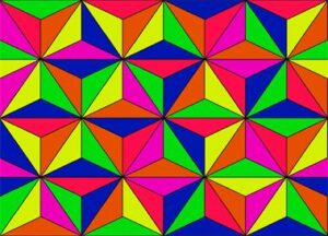 Geometric preset print 19967
