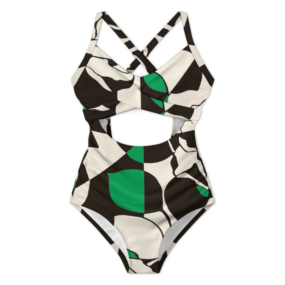 Custom Cutout One-Piece Swimsuit — image 3