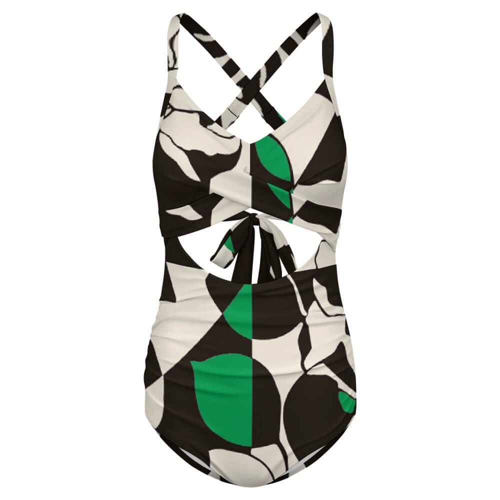 Custom Cutout One-Piece Swimsuit — image 4