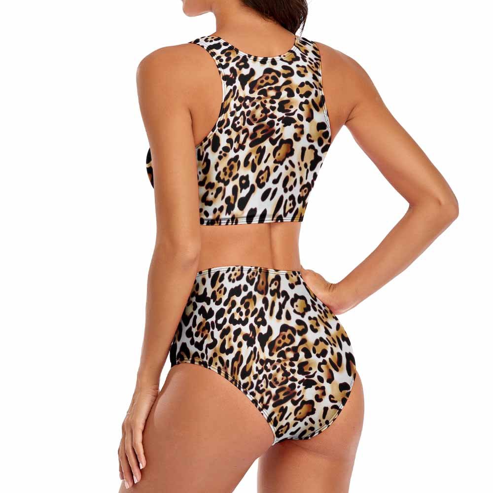 Custom Tummy-Control High-Waisted Two-Piece Swimsuit — image 5