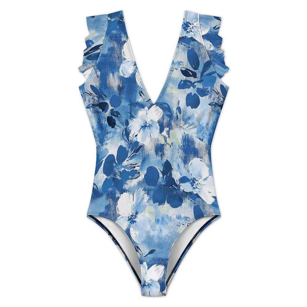 Custom Ruffle One-Piece Swimsuit — image 4
