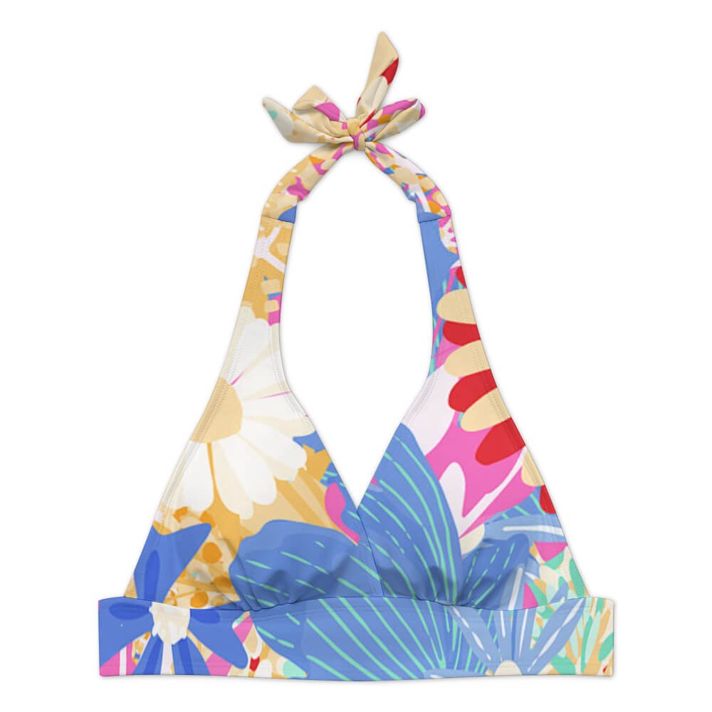 Custom V-Neck Skirted Two-Piece Swimsuit — image 4